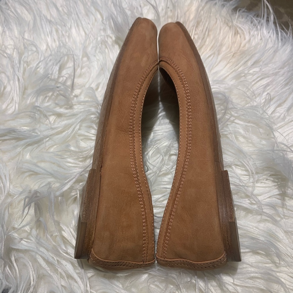 Frye Carson Ballet Leather Flats